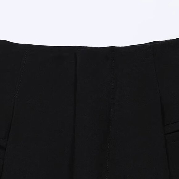 B.Sure Star Embroidered Casual Pants - Picture 3 of 4